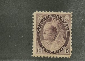 Canada #83 Cat $200 F M hinged very nice stamp Numeral