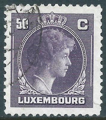 Luxembourg, Sc #222, 50c Used