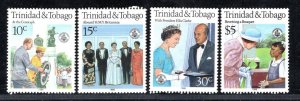 TRINIDAD & TOBAGO SC# 443-46 FVF/MNH