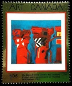 CANADA  Sc# 1916  ART Jack Shadbolt THE SPACE BETWEEN COLUMNS #21  2001  MNH