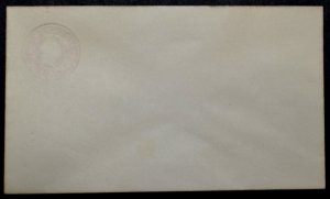 1915 US Sc. #U429 die 1 stamped envelope, stamp on the inside, EFO, very nice