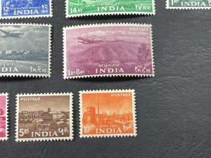 INDIA # 254-271--MINT NEVER/HINGED---COMPLETE SET-----1955