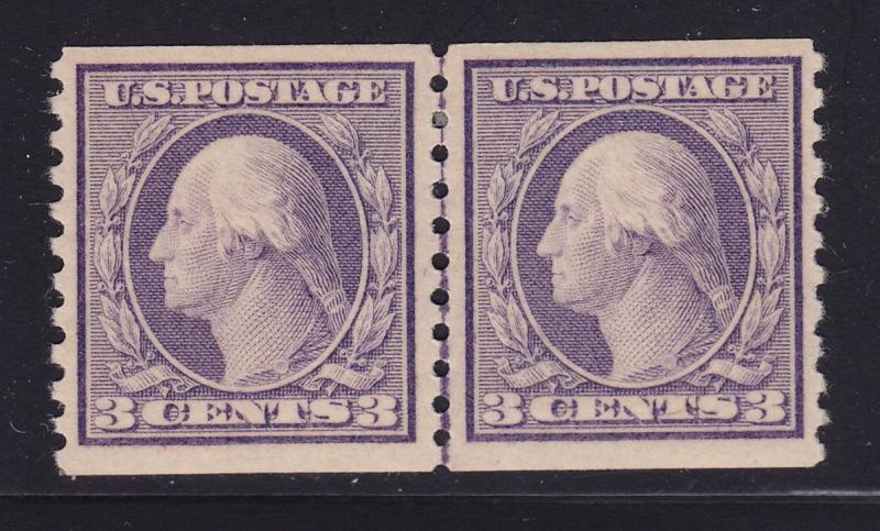 493 linepair VF-XF original gum previouly hinged nice color cv $ 110 ! see pic ! 