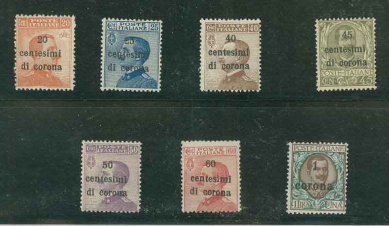 Austria #68-74 Mint (NH) Single