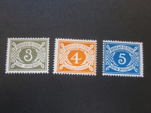 Ireland 1978 Sc J25-27 set MNH