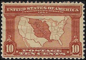 327 Mint,OG,HR... SCV $125.00