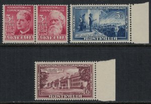 Australia #241a,2-3*  CV $5.80