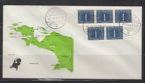 Netherlands New Guinea cover postmark TEMINABOEAN (#1)