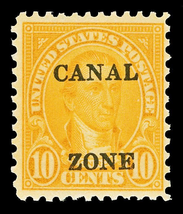 Canal Zone Scott 104 Overprint Issue Mint F-VF NH Cat $26