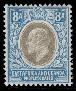 EAST AFRICA and UGANDA EDVII SG25, 8a grey & pale blue, NH MINT. 