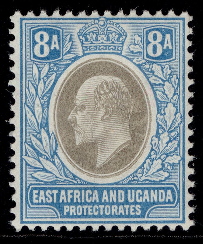 EAST AFRICA and UGANDA EDVII SG25, 8a grey & pale blue, NH MINT.