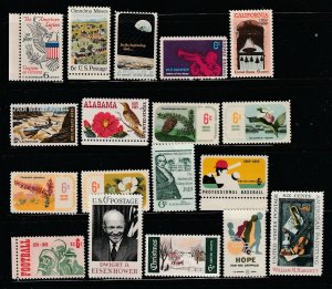 United States 1369-1386 Sets MNH Various