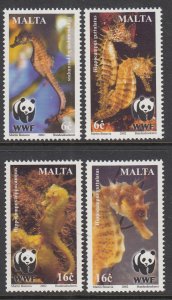 Malta 1071-1074 Marine Life MNH VF