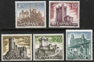 Spain Sc #1538-1542 Mint Hinged