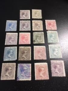 Cuba sc 132-135,137,139,142-146,147-149, 150-153 MH+UH