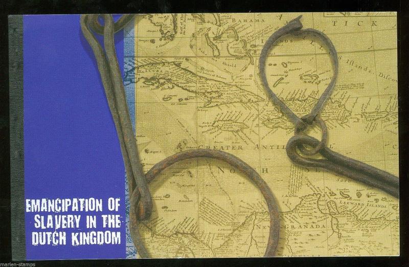 CURACAO  2013 150th ANNIVERSARY OF THE EMANCIPATION OF SLAVERY  BOOKLET MINT NH 