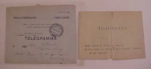 INDIA  TELEGRAM 1899 TORINO & 1931 NAPOLI