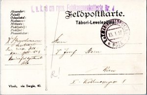 Austria Soldier's Free Mail 1917 K.u.K. Marin Feldpostamt, Pola Feldpostcard ...