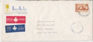 CANADA cover Airmail Special Delivery - Vancouver, 26 March 1971 - # 465A to USA