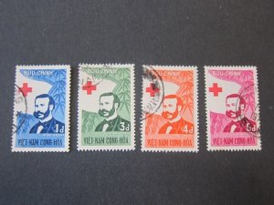 Vietnam 1960 Sc 136-9 set FU