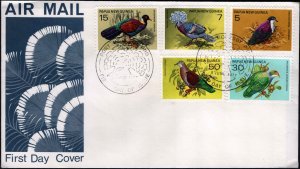 Papua New Guinea, Worldwide First Day Cover, Birds