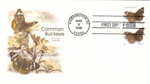 #4002 Common Buckeye Butterfly Artcraft FDC