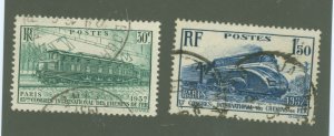France #327-328  Single (Complete Set)