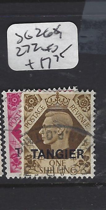 MOROCCO  (PP1208B)  KGVI  TANGIER  SG268, 272   VFU