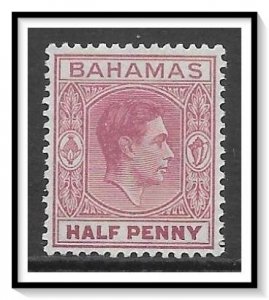 Bahamas #154 KG VI MH