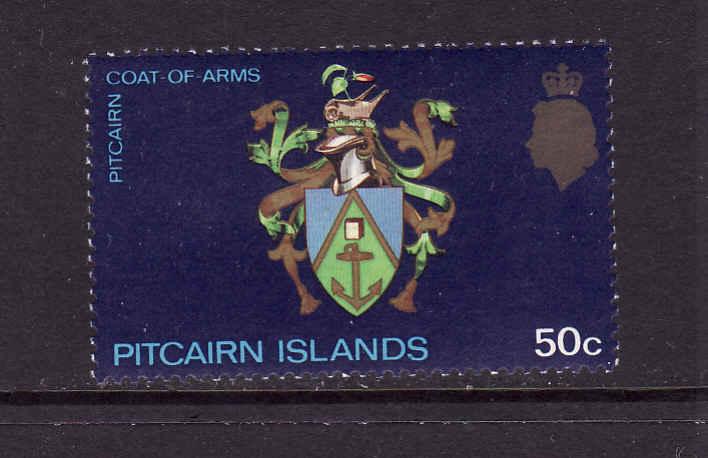 D3-Pitcairn Is.-Scott#129-Unused NH set-Pitcairn Coat of Arm