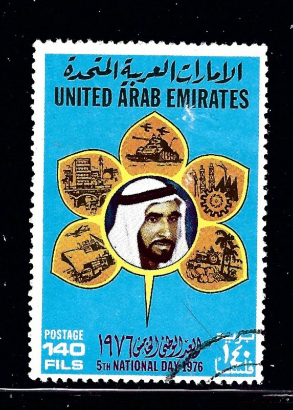 United Arab Emirates 84 Used 1976 issue