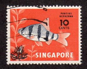 Singapore 370 - Used - Tiger Barb ($0.45)