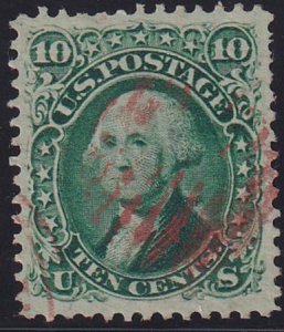 US 68 Early Classics Used XF Few Short Perf UR Large Even Margins