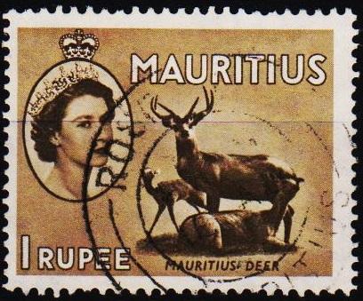 Mauritius. 1953 1r S.G.303 Fine Used