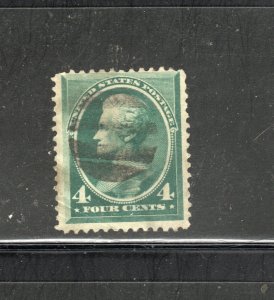 Scott #  211   sheet  single    USED