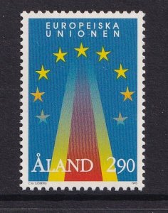 Aland islands   #113   MNH  1995  entry European Union