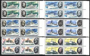 Soviet Union. 1979. Quart 4956-61. Ships. MNH.