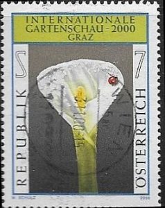 2000 Austria  Int'l Garden Exhibition  SC #1809  Mint