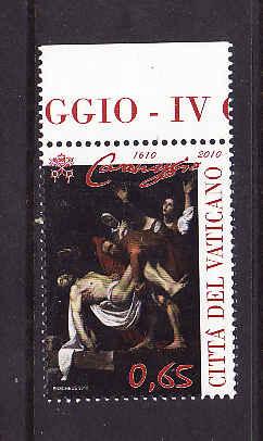 Vatican City-Sc#1438-unused NH set-Caravaggio Painting-2010-