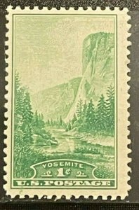 Scott 740 1¢ El Capitan, Yosemite Single Stamp MNH OG - Lot 15