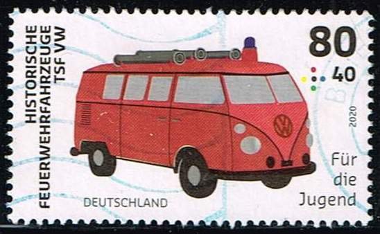 Germany, Sc.#B1170 used Fire Engine TSF VW