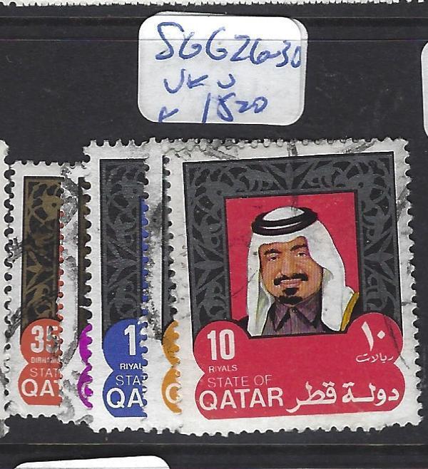 QATAR  (PP2609B) SHEIKH TO   10R  SG 626-630   VFU