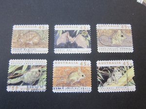 Australia 1992 Sc 1241-46 set FU