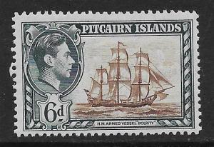 PITCAIRN ISLANDS SC# 6 FVF/MLH 1940