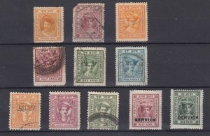 India Indore 1899/1941 Collection Of 10 MH/FU BP8683