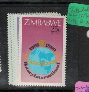 Zimbabwe SC 429-32 MNH (9ene) 