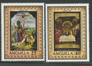 Anguilla # 68-69  Easter - Art    (2) Mint NH