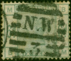 GB 1883 6d Dull Green SG194 Fine Used