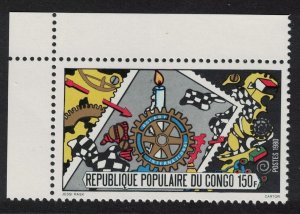 Congo Rotary Intl Corner 1980 MNH SG#722