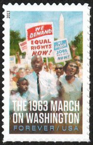 USA Sc. 4804 (46¢) March on Washington 2013 MNH